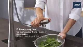 【GROHE】SmartControl Kitchen｜智慧操控廚房龍頭