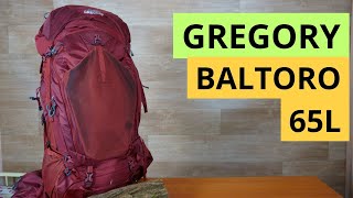 Il MIGLIOR ZAINO per lunghi TREKKING e VIAGGI? - Recensione Gregory Baltoro 65