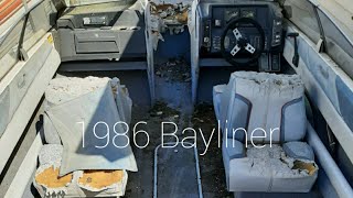 1986 Bayliner rebuild part 3