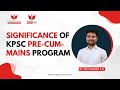 SIGNIFICANCE OF KPSC PRE-CUM-MAINS PROGRAM by SHIVANAND SIR | INSTA KAS New Classroom Program |