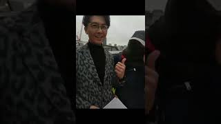 王浩信 陳庭欣 Live 在英國拍攝新劇 《兄弟》 ❤️