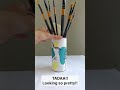 Brush Holder Painting #shorts #diy