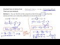 module 7 vertex form sf to vf formula