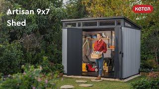 Artisan 9x7 Duotech | Sheds | Keter