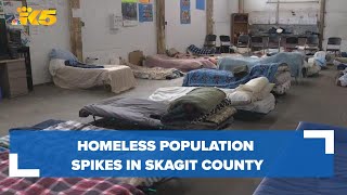 Homeless population spikes in Skagit County