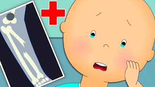 El Hueso Roto de Caillou | Caillou en Español Castellano