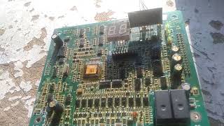 Invt vfd drive oc1 fault cpu card main solve