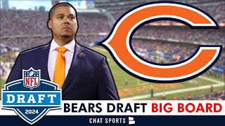 2024 Chicago Bears Draft Big Board: Top 20 NFL Draft Prospects Ryan Poles Should Target