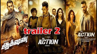 Action Movie Trailer 2, | Vishal, Tamannaah, Aishwarya Lekshmi | HTB Trailer gallery. new movie.