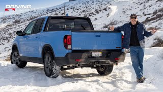 Can the Honda Ridgeline Trailsport Conquer Ice, Snow, Dirt and Gravel?