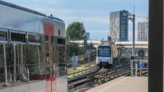 [4K] Metro-drukte bij Van der Madeweg!