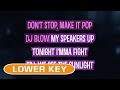 Tik Tok (Karaoke Lower Key) - Kesha