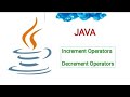 Increment and Decrement Operator in Java with Examples #operators #java #coding #automobile