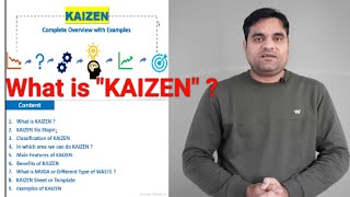 What is KAIZEN |KAIZEN with Examples | काइज़न क्या है ?
