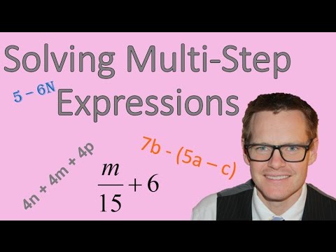 Solving Multi Step Expressions Simplifying Math Empower Youth