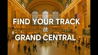 How to Find Tracks at Grand Central Terminal | Train Platform Guide NYC