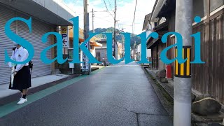 奈良県桜井市の長谷寺駅周辺を散策　Walking Tour around Hasedera Station, Sakurai, Nara, Japan