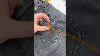 Easy repair your pants #easy sewing #sewing hacks #fashion