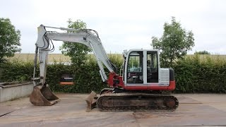 Takeuchi TB1140 digger demonstration