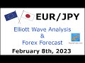 EUR JPY Elliott Wave Analysis | Forex Forecast February 8, 2023 | EURJPY Analysis Today