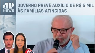 Lula anunciará medidas para vítimas da tragédia no RS nesta quarta (15); Amanda e Beraldo analisam