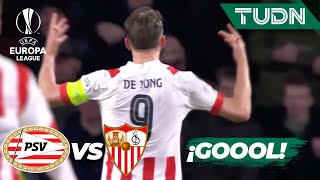 ¡TIEMBLA SEVILLA! De Jong acerca a la eliminatoria | PSV 1-0 Sevilla | UEFA Europa League 22/23