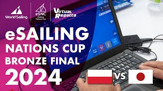 LIVE Bronze-Final | POL v JPN | eSailing Nations Cup 2024