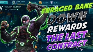 Injustice 2 Mobile | Boss Enraged Bane down | Rewards | The Last Contract | (Solo Raids)