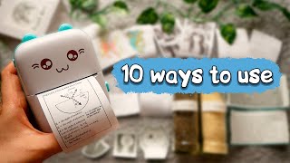 10 Ways to Use Your Mini Thermal Printer