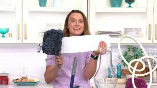 CAMPANELLI 10-Piece Mop, Dusters, and Towels Machine Washable Set on QVC