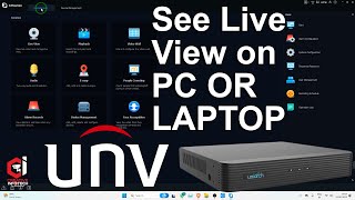 How to See Live View UNV On PC OR LAPTOP | How to use EZStation Desktop Software CREATIVE INFOTECH