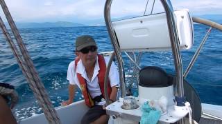 Sailing Sagami-nada to Atami , Aug. 2015