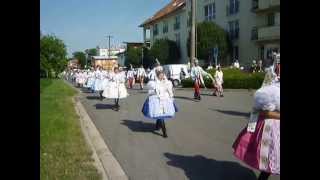 Hody Podivín 2012 - sobotní průvod