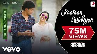 Raataan Lambiyan - Full Song Video|Shershaah |Sidharth–Kiara|Tanishk B.|Jubin|Asees