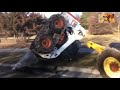 unbelievable bobcat fails truck accident