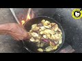 പഴമയുടെ രുചി my 85 year old grandma cooking yummy brinjal fry