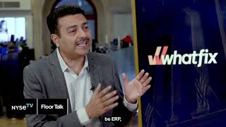 NYSE Floor Talk | Whatfix CEO and co founder, Khadim Bhatti & Judy Khan Shaw