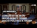 Congreso de EEUU inició debate sobre el juicio político a Trump | AFP