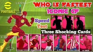 How Fast is Iconic Eto, Rumminigge, Torres, Rashford, Owen | Speed test part 3 | Pes 21