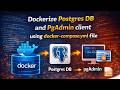 Dockerize Postgres DB and PgAdmin client using docker-comose.yml file
