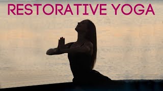 Yoga |  Restorative Yoga | Live Full Body Flow #1 | Juliette Wooten