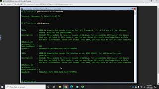 Installing Windows Updates from PowerShell