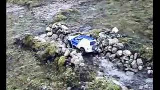 Chris`s Tamiya XC Pajero Scale Off Road Trial Section`s part 1