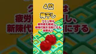 夏バテ対策におすすめの食べ物ランキング　TOP5　#shots