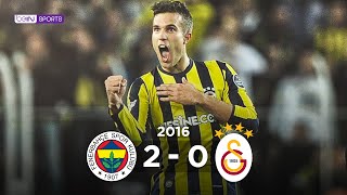 Fenerbahçe 2 - 0 Galatasaray | Maç Özeti | 2016/17