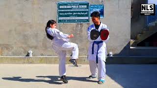 Hadiqa Ulfat | First Female Martial Artist from Narvaw |  Greenland Public School Fatehgarh  Narvaw