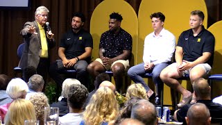 2024 Iowa Hawkeye football panel in Dubuque