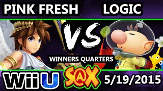 S@X - MMG | Pink Fresh (Pit) Vs. VGBC | Logic (Olimar) SSB4 Winners Quarters - Smash Wii U - Smash 4