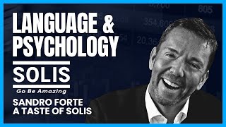 Language \u0026 Psychology with Sandro Forte - A Taste of SOLIS @sandroforte