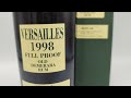 versailles 1998 2007 9yo 46 5% old demerara rum